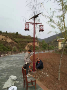 寶雞太陽(yáng)能庭院燈